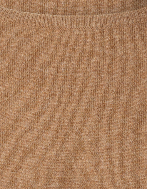 William Lockie Ronde Hals Lamswol Pullover | Driftwood