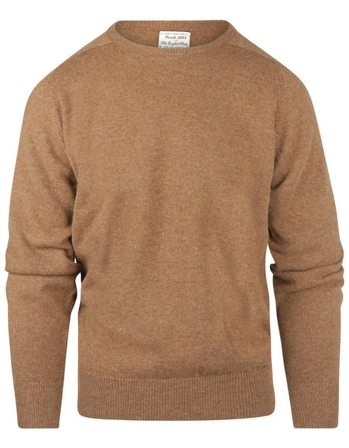 William Lockie Ronde Hals Lamswol Pullover | Driftwood