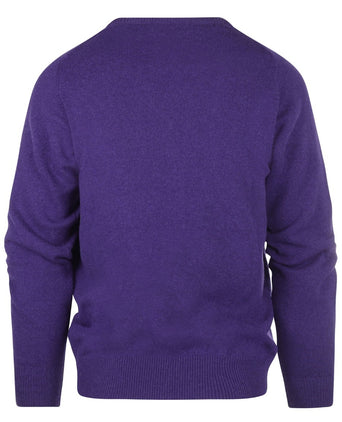 William Lockie Ronde Hals Lamswol Pullover | Jacaranda