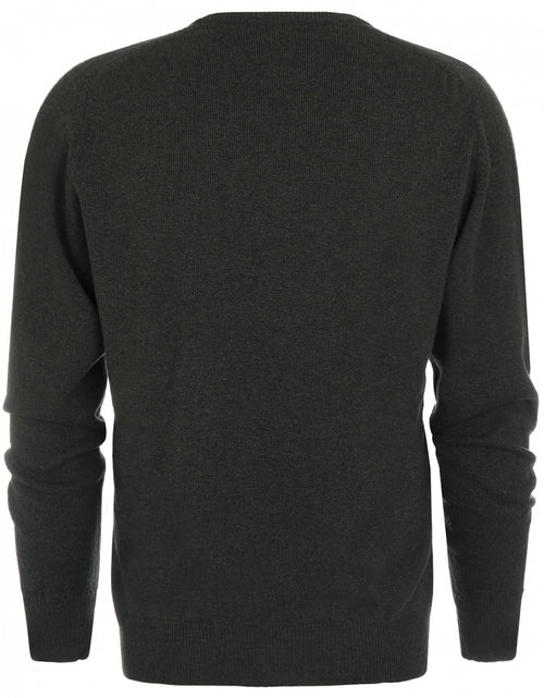 William Lockie Ronde Hals Lamswol Pullover | Seaweed