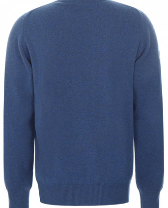 William Lockie V-hals Lamswol Pullover | Hurricane