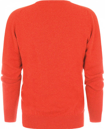 William Lockie Pullover Lamswol V-hals | Inferno