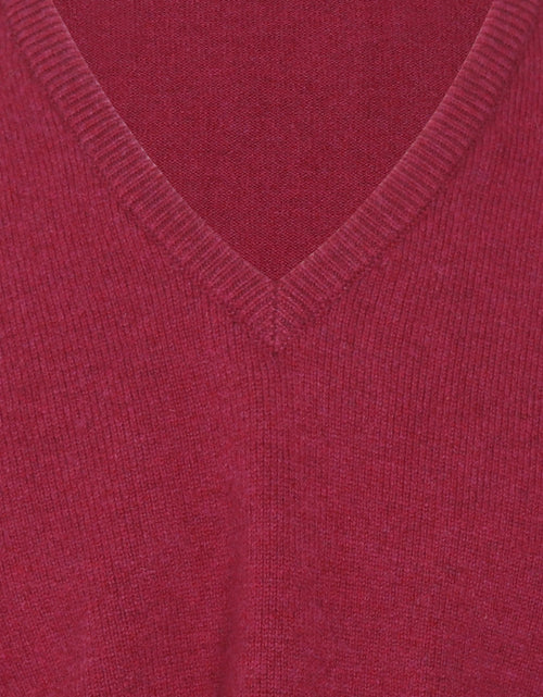 William Lockie V-hals Lamswol Pullover | Roship
