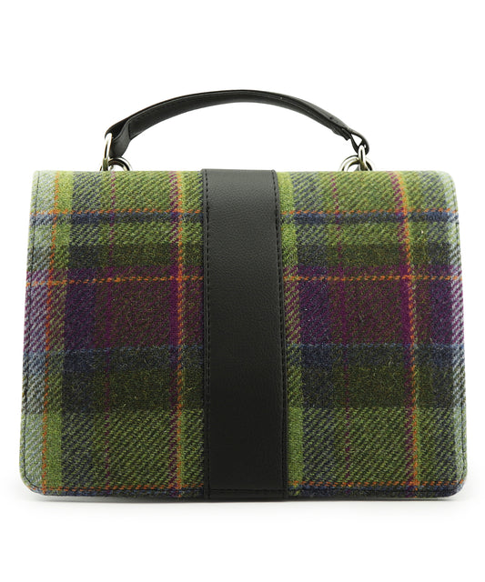 Tas Fiona | Paars Groen Ruit