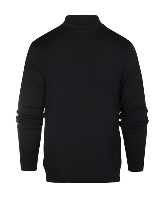 Rits Kol Pullover Crossley II | Navy Grijs