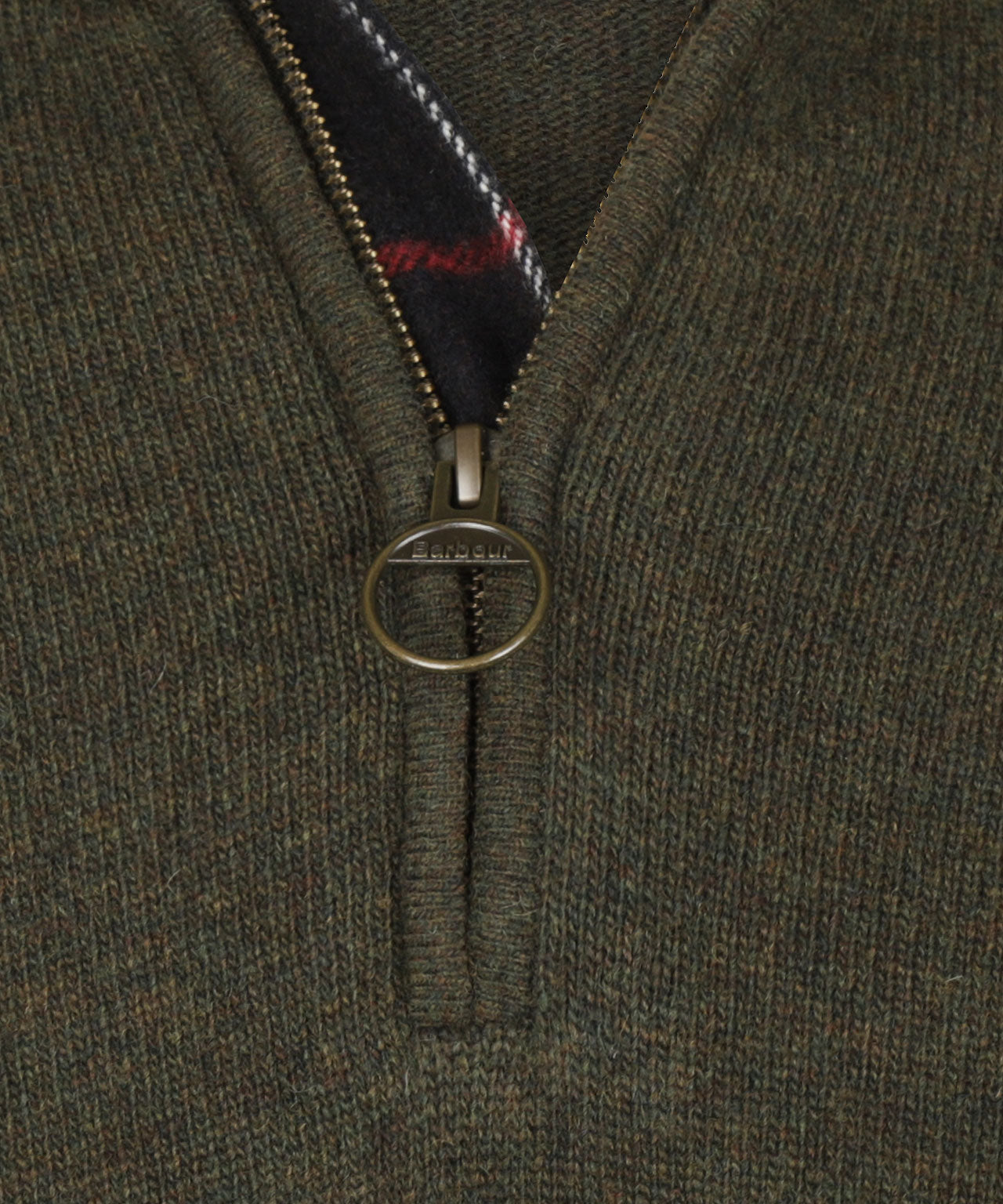 Holden Half Zip | Olijfgroen