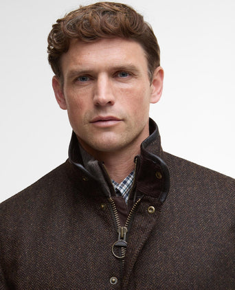 Barbour Hereford Tweed Wool Jacket | Bruin