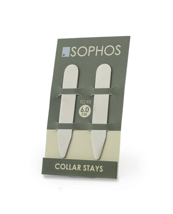 Klassieke boord baleinen | Grijs