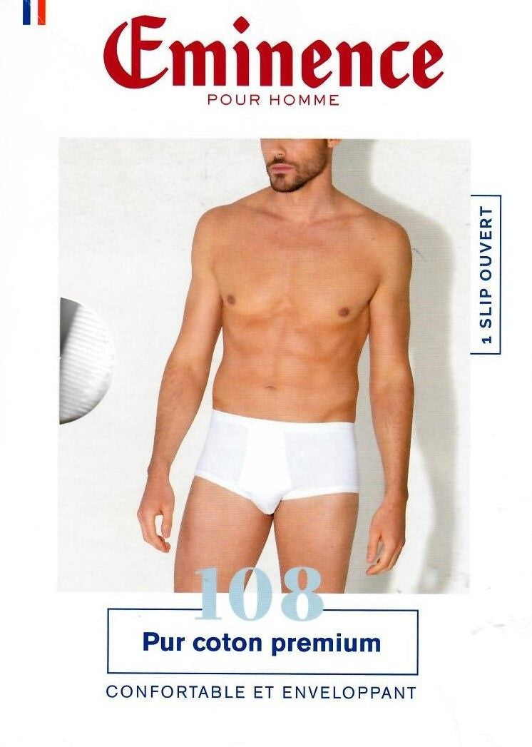 Slip aus hochwertiger Baumwolle | Weiß