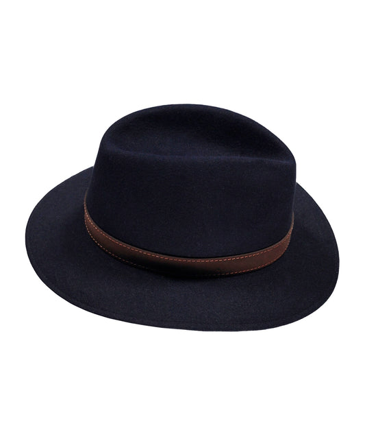 Borsalino Hoed Traveller | Navy