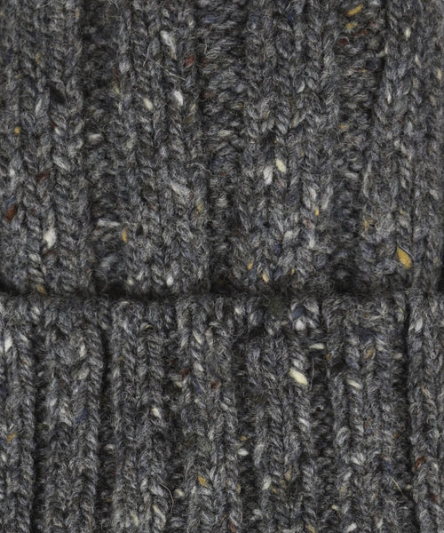 Grof Gebreide Ierse Muts | Grijs