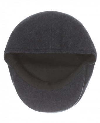 Klassiek Wollen Pet met Oorflappen | Blauw