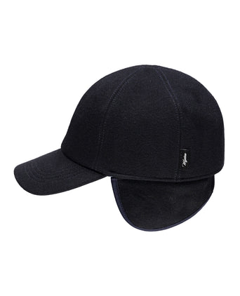 Wollen Baseball | Navy Blauw