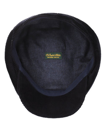 Newsboy Pet Corduroy | Navy Blauw