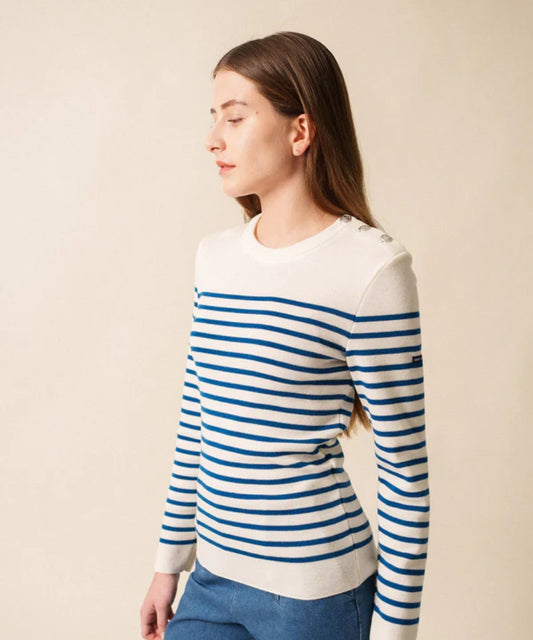 Pullover Maree IIR | Blanc/Lac