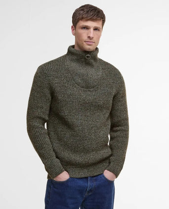 Barbour New Tyne Half Zip Jumper | Grijs