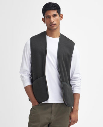 Warm Pile Liner bodywarmer | Groen