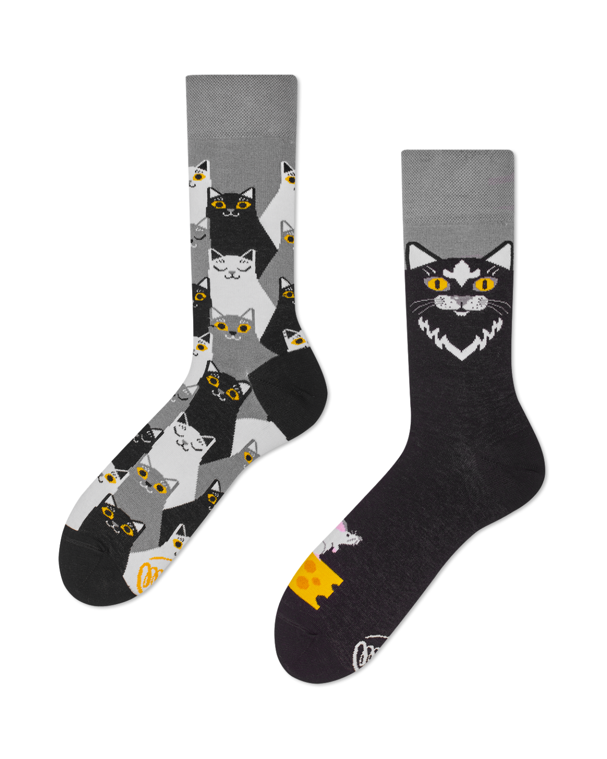 Herrensocken aus bedrucktem Baumwollmischgewebe | Design