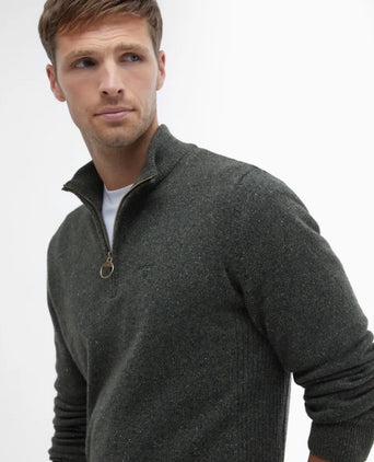 Trui Tisbury hoge rits | Groen