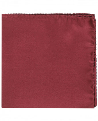 Pochet Zijden Uni | Bordeaux