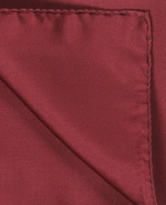 Pochet Zijden Uni | Bordeaux