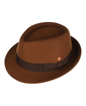 Trilby Hoed Troy | Bruin