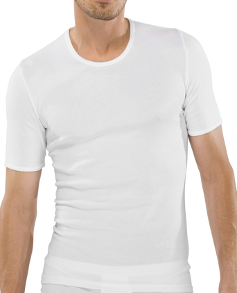 Schiesser T-shirt ronde hals | Wit