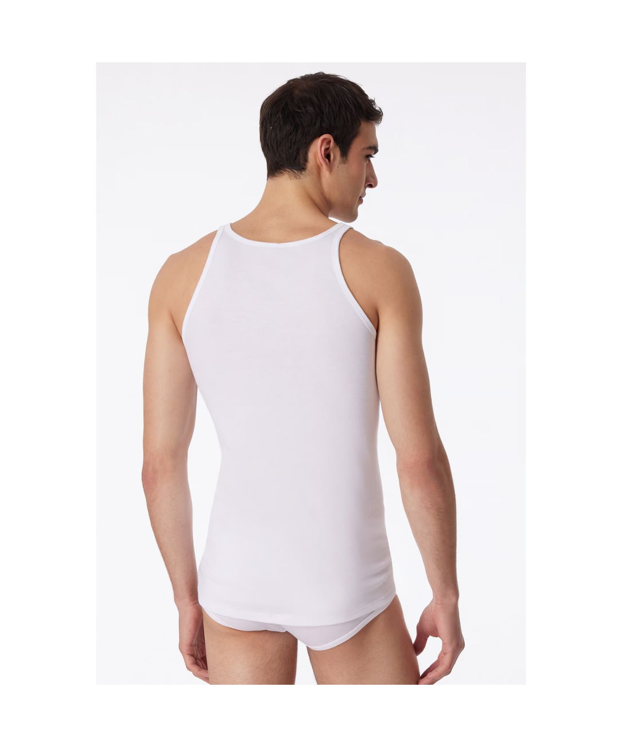 Singlet Fijnrib 5120 | Wit