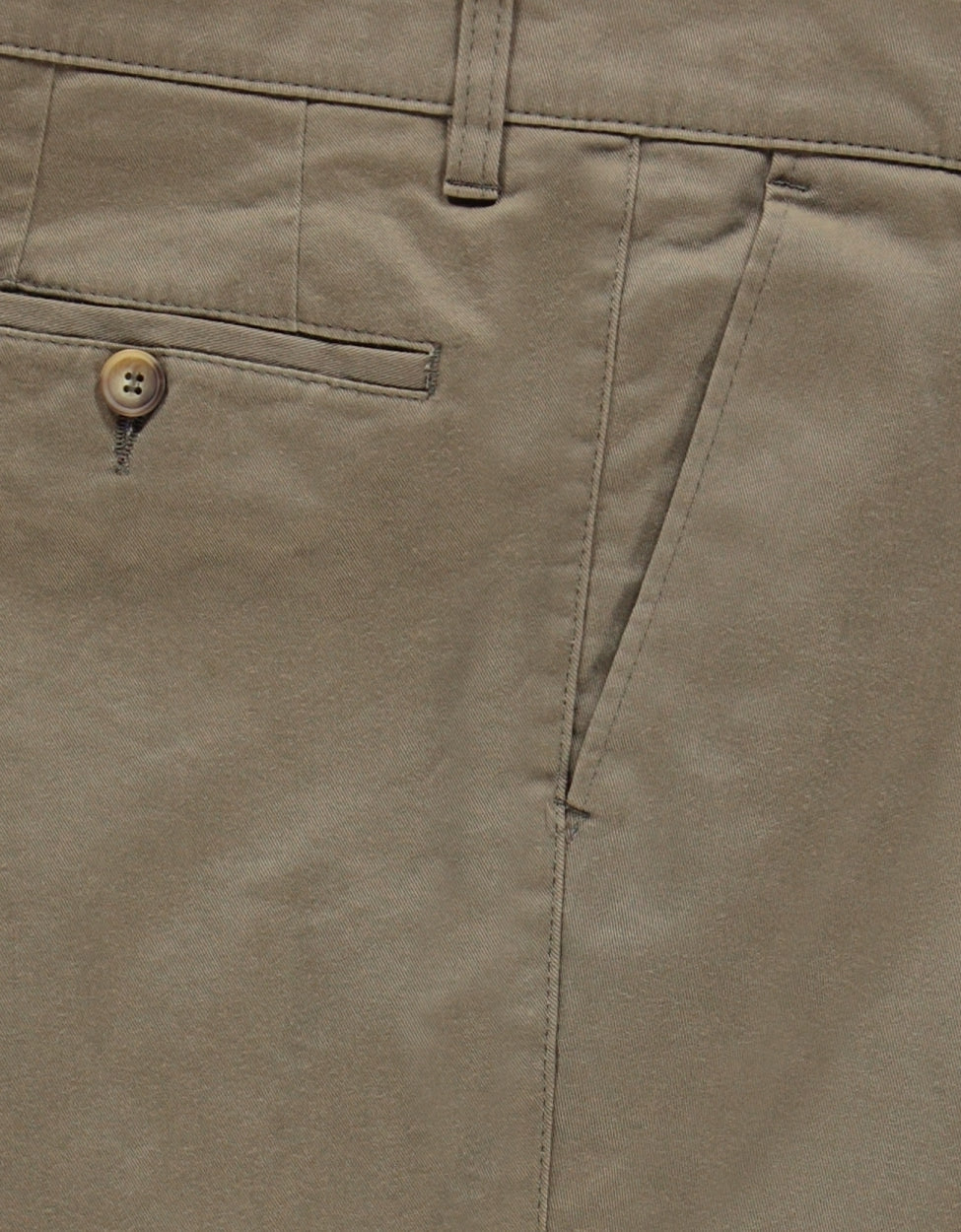 Blackpool-Hose mit Bundfalte und Umschlag | Braun