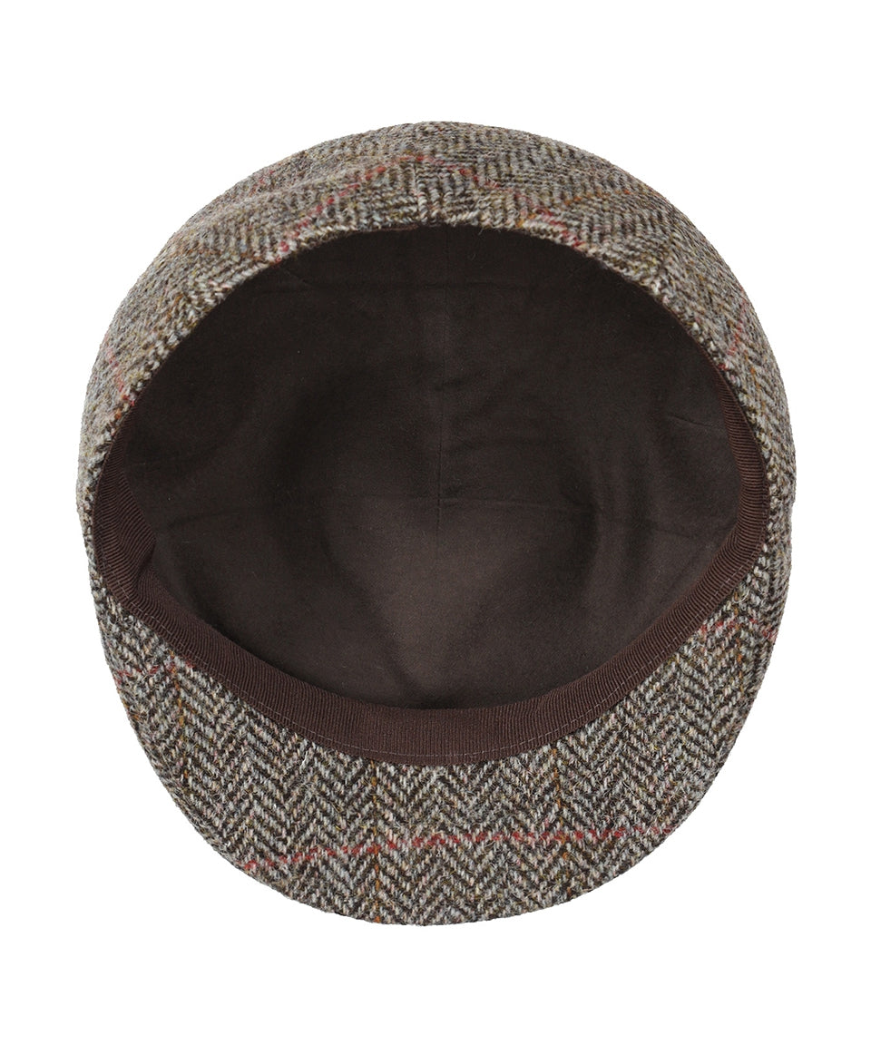 Tweed Cap Preformed | Brown