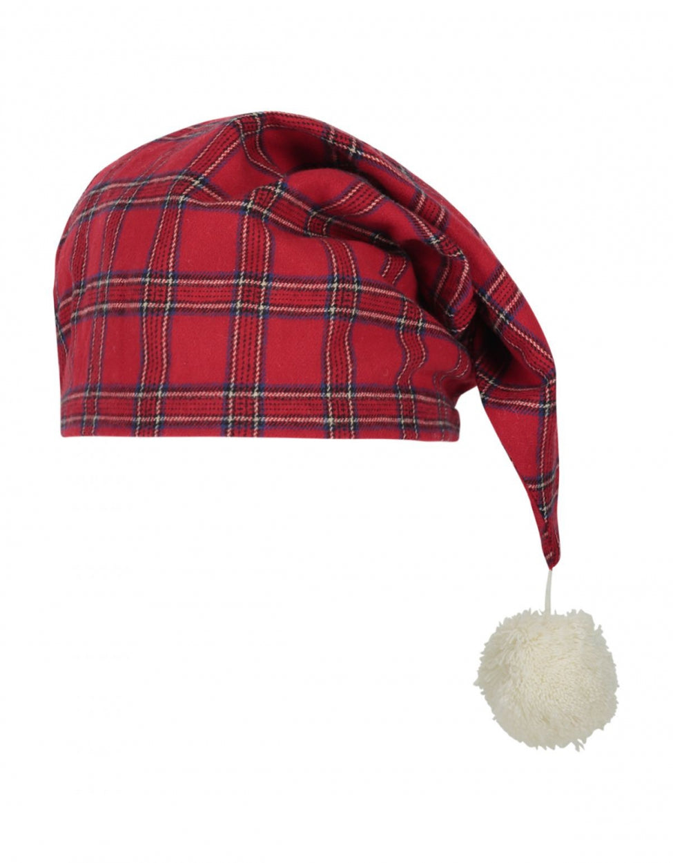 Flannel Nightcap | Rood/Blauw kleine ruit