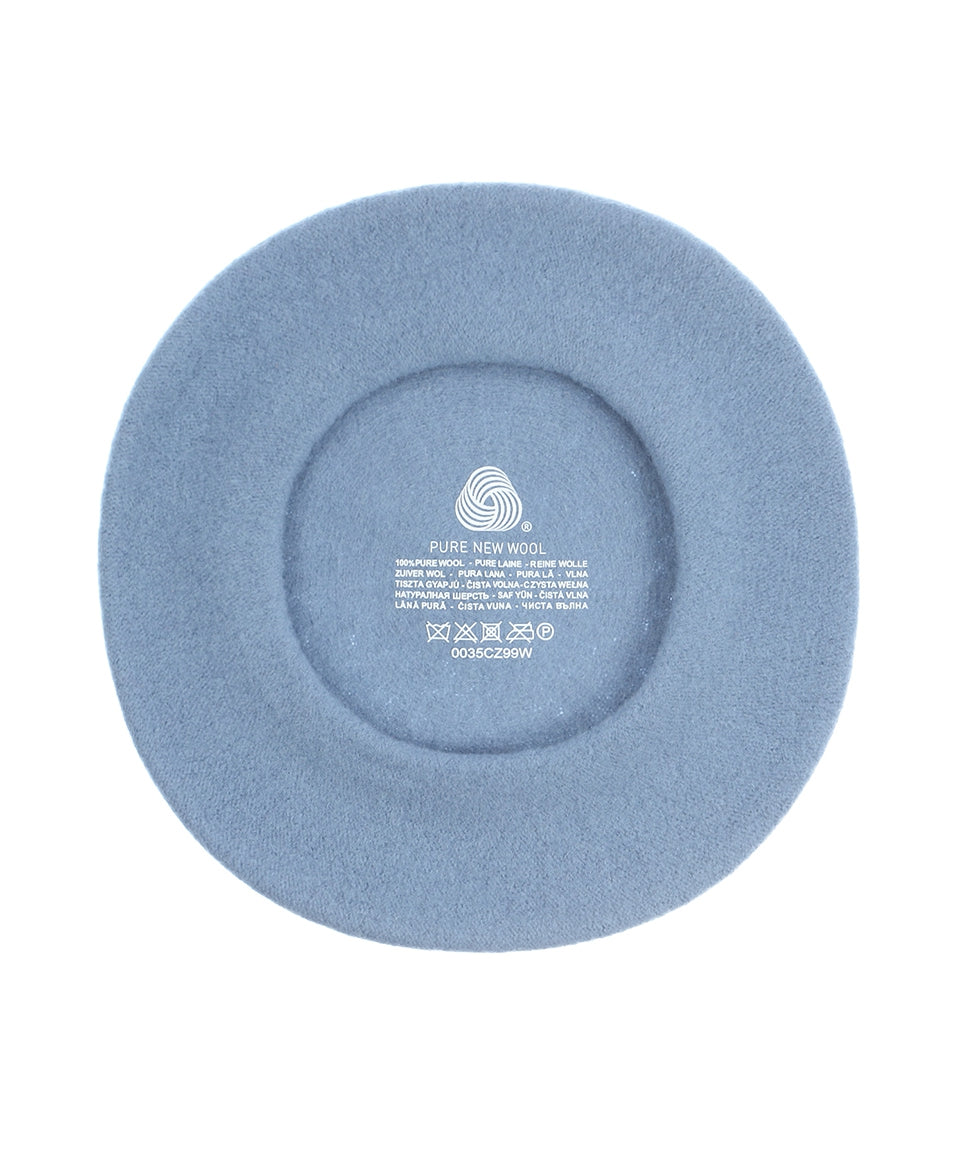 Wollbaskette | Blau