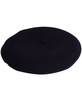 Wollen Baret | Navy Blauw