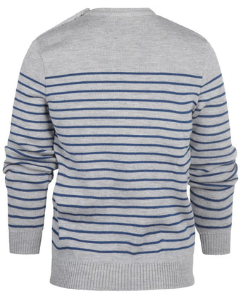 Saint James Pullover BinicII Ronde Hals | Grijs