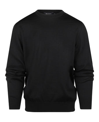 Pullover Maerz ronde hals | Zwart