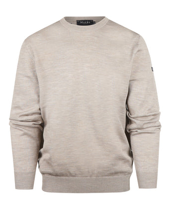 Pullover Maerz ronde hals | Bruin