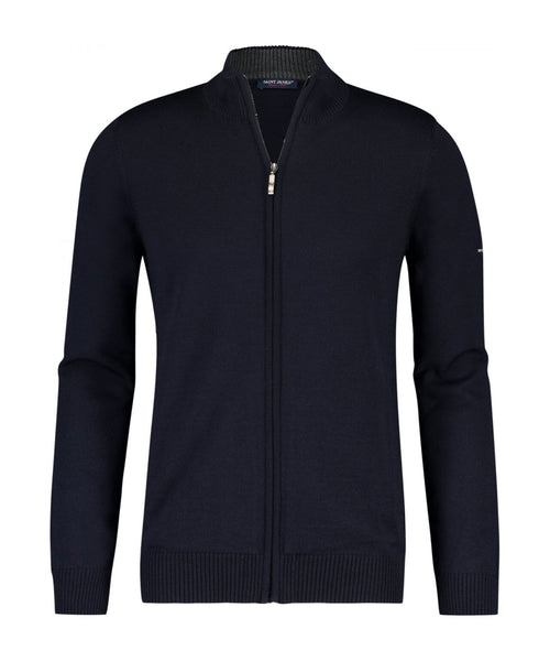 Rits Vest Colorado | Navy Blauw
