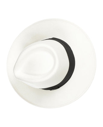 Klassieke Panama Hoed | Wit
