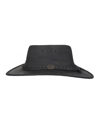 Lederen Outdoor Hoed | Zwart