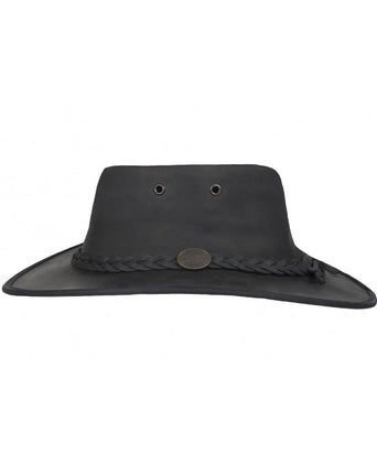 Lederen Outdoor Hoed | Zwart
