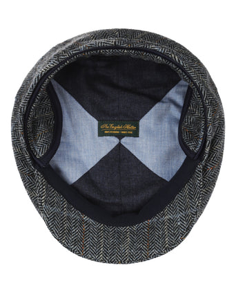Wigens Tweed Cap | Blauw
