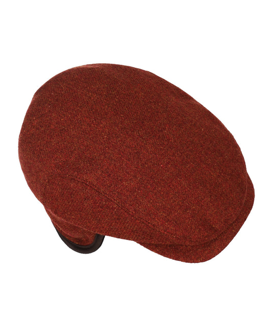 Tweed Cap | Rood