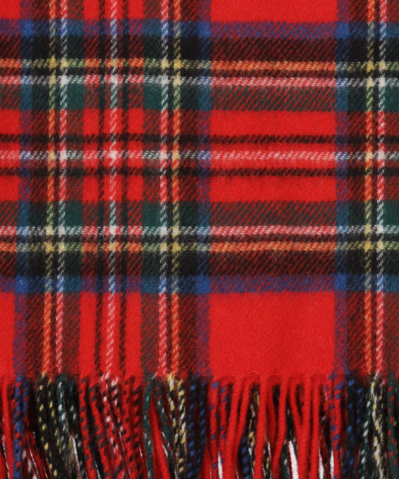 Irisches Lammwollkaro | Royal Stewart Tartan