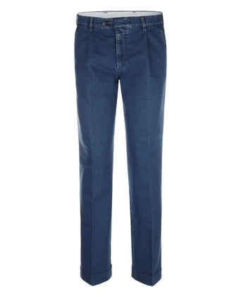 Pantalon jeans | Blauw