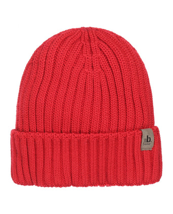 Gebreide Muts | Rood