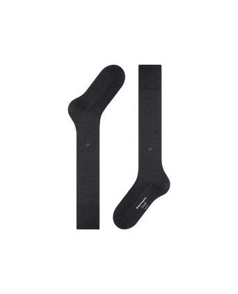 Leeds heren kniekousen | Grijs