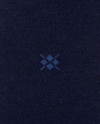 Leeds heren kniekousen | Blauw