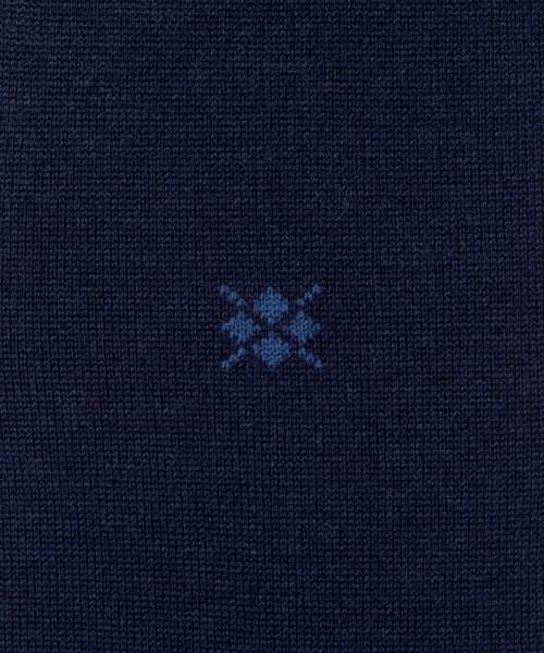 Leeds heren kniekousen | Blauw