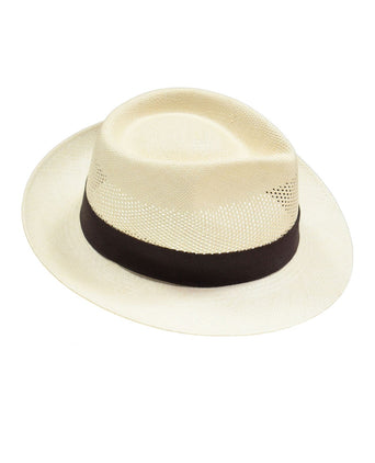 Luchtige Panama Hoed | Beige
