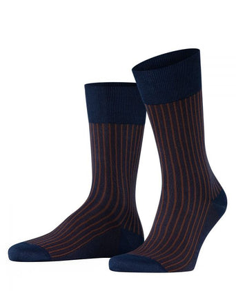 Oxford neon streep heren Sokken | Blauw